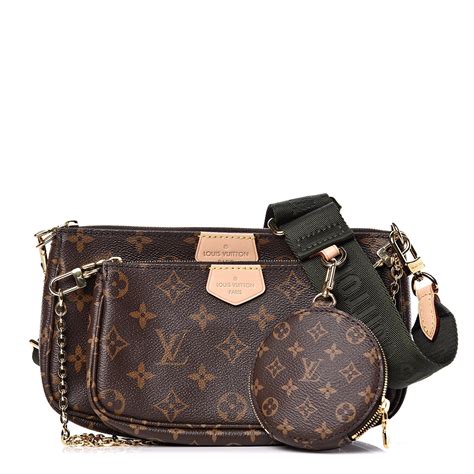 louis vuitton multi pochette accessoires monogram khaki dupe|louis vuitton zippy wallet dupe.